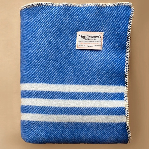 MacAusland wool throw blanket - Picture 1 of 5